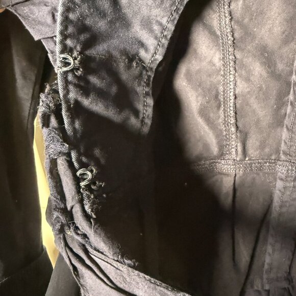 Ann Taylor Loft Jacket, Navy, Size 2 Cotton & Spandex Blend - Picture 11 of 11